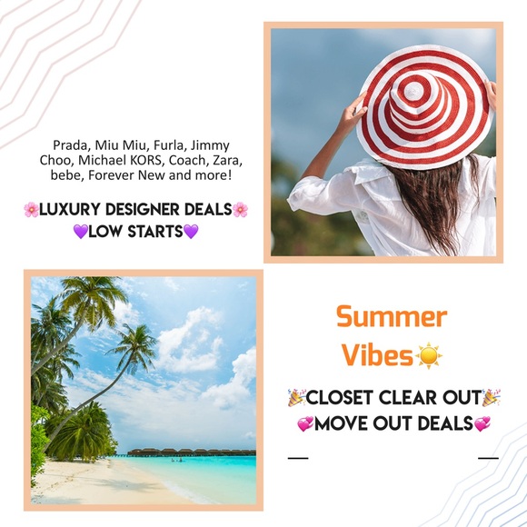 I’m live ! 💜🎊🎉🎈closet clear out, luxury/designer deals - Picture 1 of 1